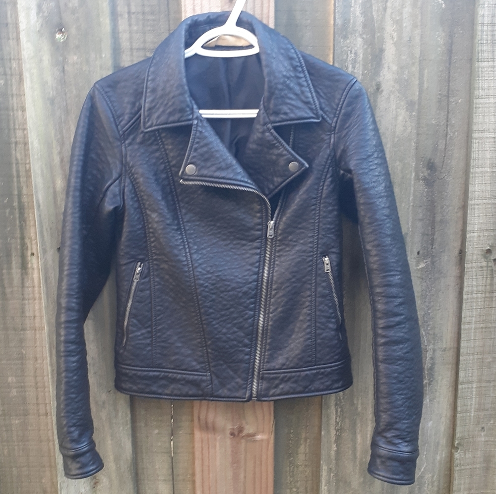 Leather jacket